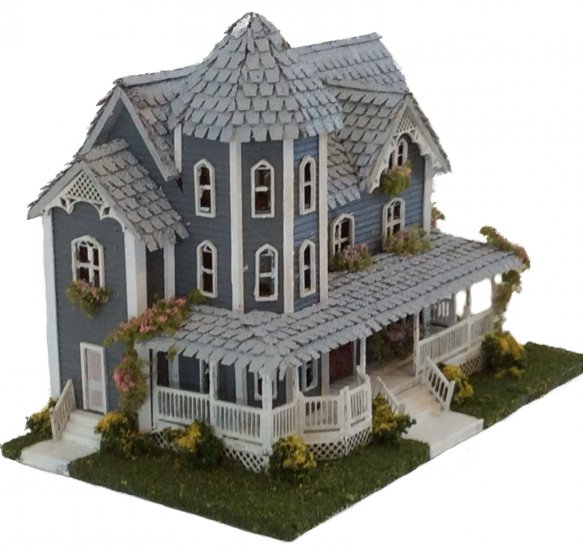 Complete kit- 1:144th Inch Scale St. Beckham Gothic Victorian - Click Image to Close