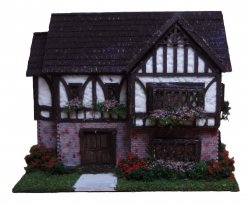 Complete Kit 1:144th Inch Scale Tudor Style House