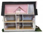 Complete Kit Quarter Inch Scale Classic Colonial Style House