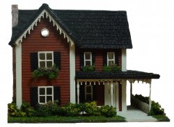 Complete Kit 1:144th Inch Scale Country Style Farm House