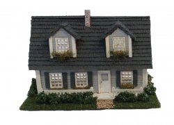 Complete Kit 1:144th Inch Scale ¾ Cape Cod House