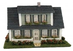 Complete Kit 1:144th Inch Scale Full Cape Cod House